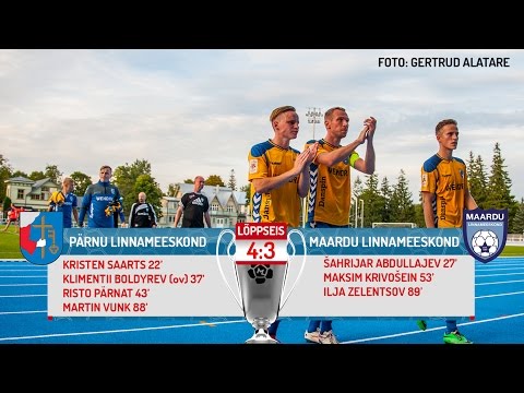 2016 Premium liiga 2. üleminekumäng: Pärnu Linnameeskond - Maardu Linnameeskond 4:3 (3:1)