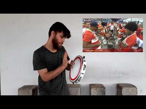 No Coração do Salgueiro Super Esquenta 2017 Bateria Furiosa Mestre Marcão (Pandeiro Version) #samba