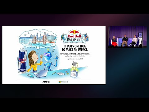 Fuel Innovation: Red Bull, Microsoft and AMD ignite new wave of creators | BRKSP474