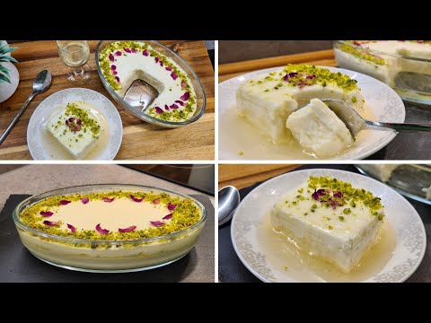 LEBANESE NIGHT DESSERT || SIMPLE AND EASY SEMOLINA CAKE