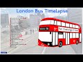 London Bus Timelapse Route 76 Tottenham Hale Bus Station Waterloo Lower Marsh