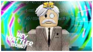 Cover art for Hey Battler I Slammed