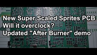 MegaWang 2000 Turbo Edition   41   Testing the new Super Scaled Sprites PCB