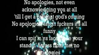 Eminem  No Apologies Lyrics