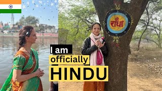 I AM OFFICIALLY A HINDU / VAISHNAV 🇮🇳 🎉 🥰