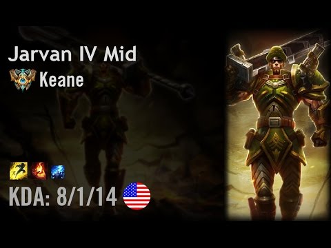 Jarvan IV Mid vs Ryze - Keane - NA Challenger Path 6.6
