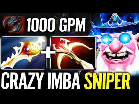 SUPER MACHINE GUN Max Damage Sniper 1000 GPM/XPM Melting Enemies with Divine Rapier