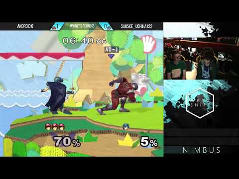 Nimbus #53 - Android 0 (Falcon) VS sasuke_uchiha_122 (Marth) - SSBM Winners Round 2