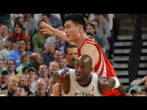 Yao Ming led Houston beats the Big Three's Boston！