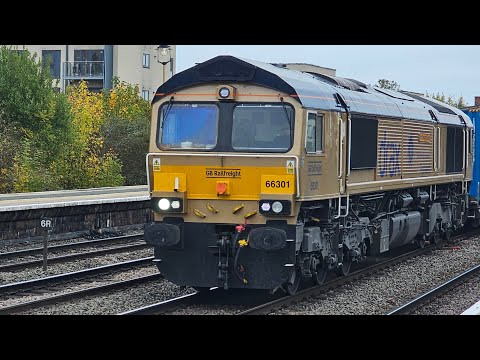 Banbury & Leamington Spa Station incl. Drax GOLD 66301 & 66782 14&15/10/2025