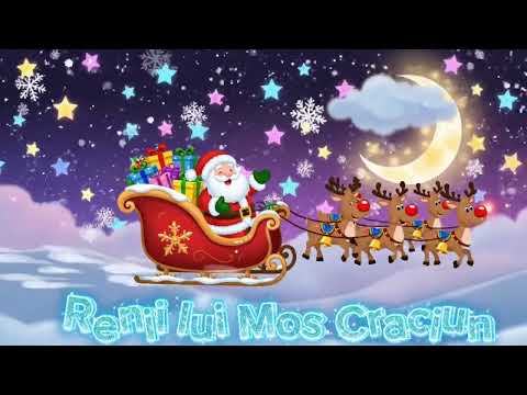 🎄 Renii lui Moș Crăciun – Cântec de Crăciun pentru copii 🦌✨