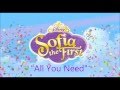 "All you need" Sofia the 1st-Lyrics 