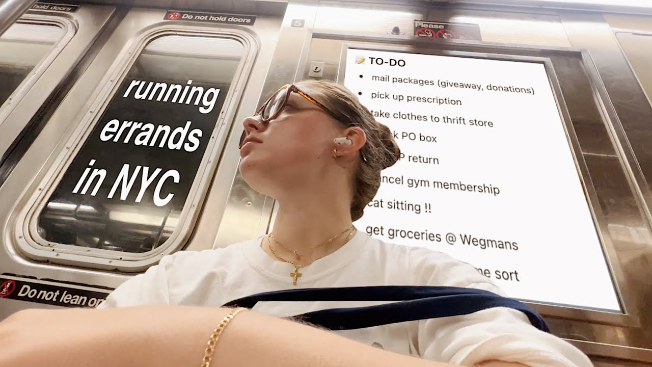 running errands in NYC / a productive day in my life 🏃‍♀️