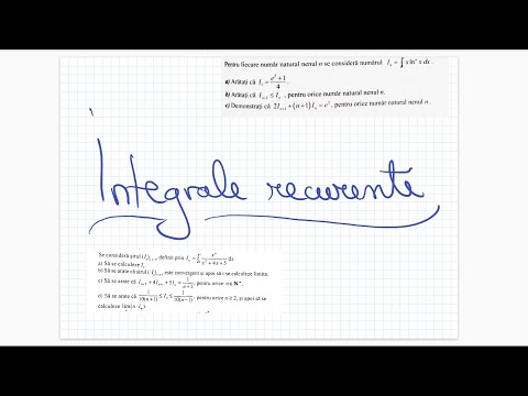 Integrale recurente