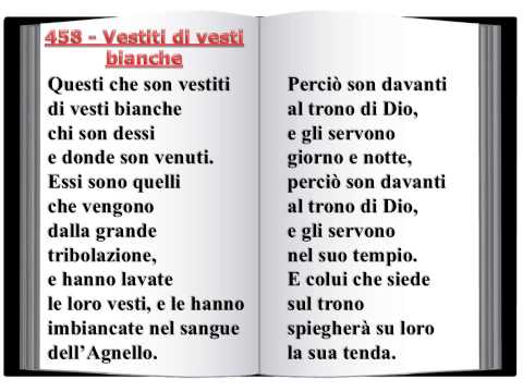 458 Vestiti di vesti bianche - Innario Chiesa Cristiana Avventista del Settimo Giorno 2014