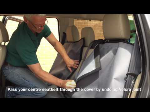 Titan Back Seat Cover Fitting Guide