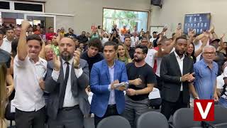 Nova eleição da mesa-diretora da Câmara de Embu das Artes; Abel Arantes presidente