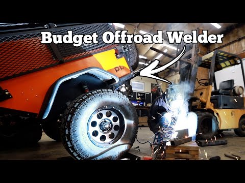 CHEAP! Onboard Welder And Onboard Water. Harbor Freight Trailer Episode 13