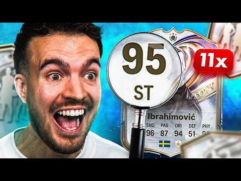 I open 11 TOTY ICON PLAYER PICKS, but ONLY see... 🇸🇪🫣