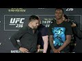 Kelvin Gastelum vs. Israel Adesanya UFC 236 Media Day Staredown - MMA Fighting