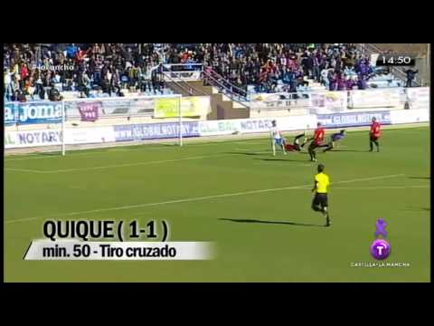 Goles C.D. Guadalajara 3 La Roda C.F. 1 (Segunda B, J15, 2013/14) [La Cancha, TCM]