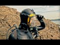 Frogwoman Tatjana Gas Mask On The Rocks HD Preview