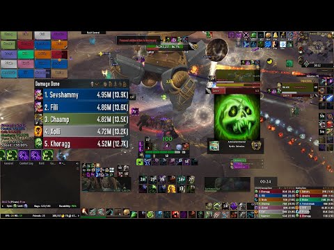 Mythic Halondrus Unholy DK | Sepulcher of the First Ones | WoW 9.2.5 PoV