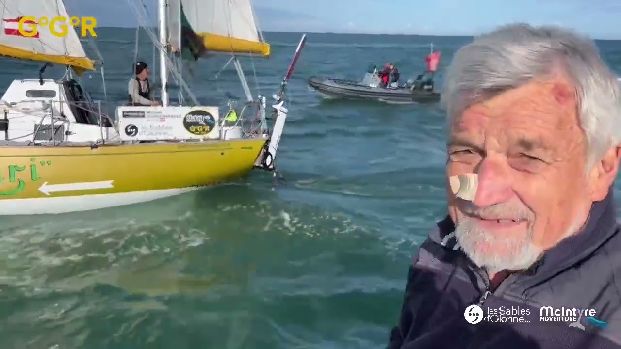 #GGR2022 Michael Guggenberger (44) / Austria / Biscay 36 - "NURI" crossing finishline
