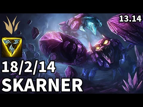 Skarner Jungle vs Kindred - EUW Master | Patch 13.14