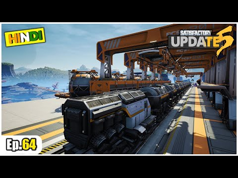 Satisfactory update 5 Gameplay - Nitrogen Demand | Ep.64