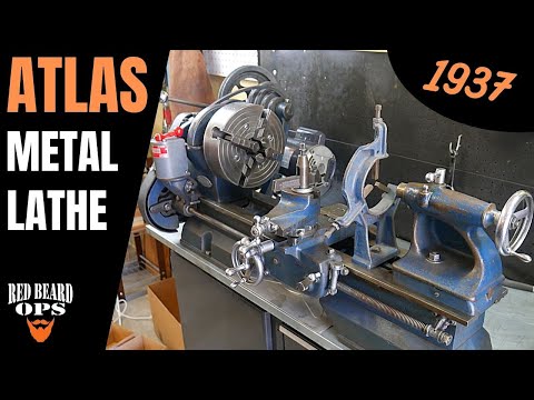 1930s Atlas Lathe Restoration