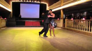 Milonga Gardel 2014 Vilnius Brigita Urbietyte y Carlos Rodriguez Tango
