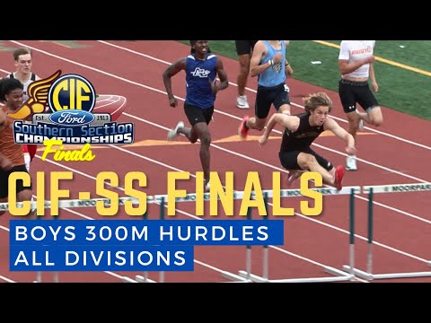 2025 TF - CIF-SS Ford Track & Field Finals - Boys 300M Hurdles all divisions