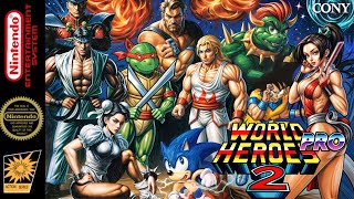 World Heroes 2 Pro [NES] Bootleg