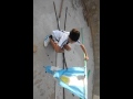 Angry German Fan Burning Argentina Flag 