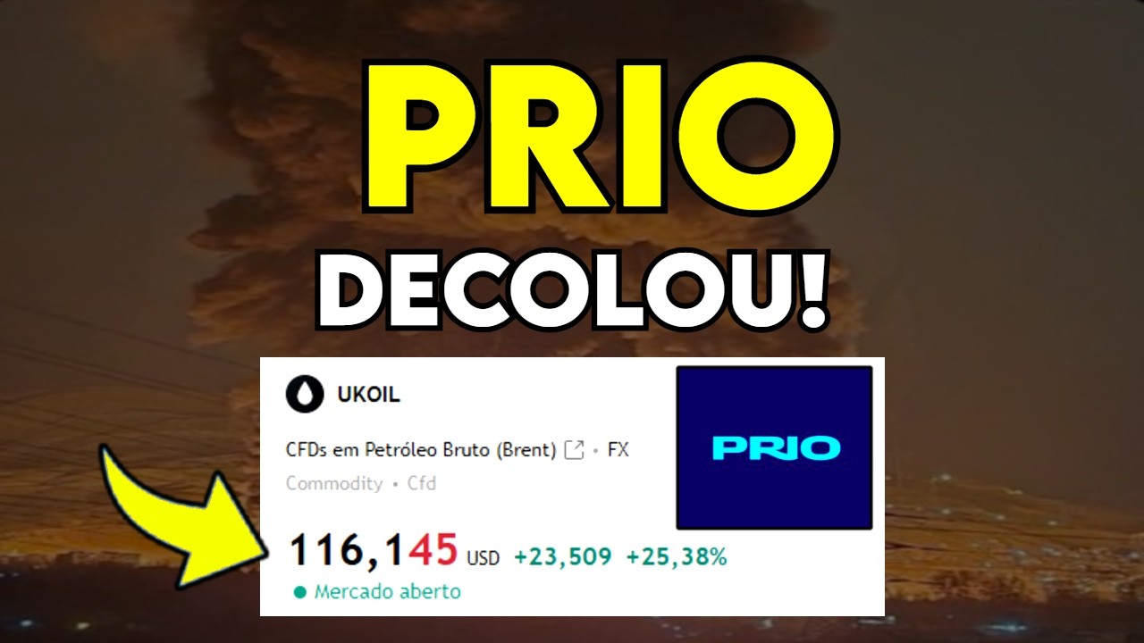 PRIO3: Brent acima de US$100 - Lucro por Ação de R$17,00