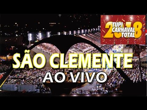 SÃO CLEMENTE 2018 AO VIVO NA SAPUCAÍ. Áudio do desfile