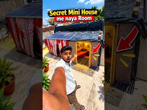 Secret Mini House me Bnaya New Room ❤️#dailyminivlog #minivlogseries #secrethouse