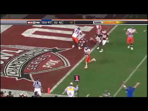 Boise State Statue Of Liberty Play Vs Oklahoma