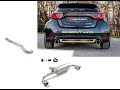 Video: Ragazzon Edelstahl Duplex Race-Komplettanlage ab OPF + Klappe Toyota Yaris GR Facelift Typ XP21