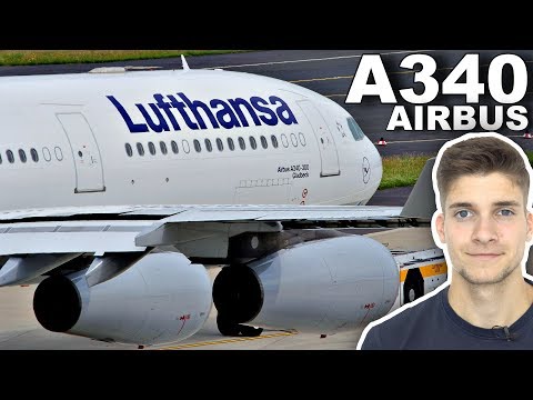 The AIRBUS A340! AeroNewsGermany