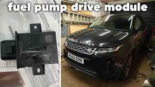 Fuel Pump Drive Module Replacement - Land Rover Range Rover Evoque 2020