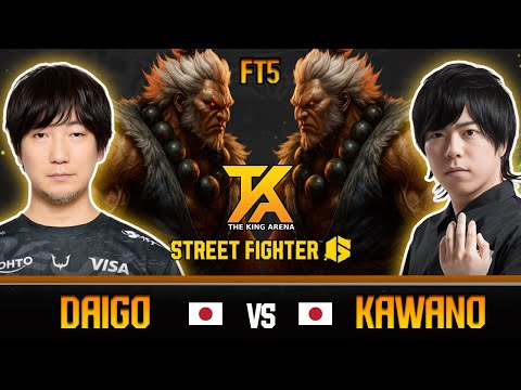 🔥 INSANE FT5 ▰ DAIGO (Akuma) vs KAWANO (Akuma) ▰ Street Fighter 6 | High-Level Set 🔥