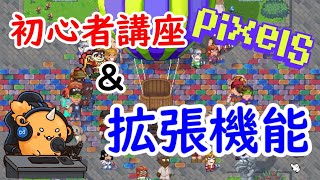 【PIXELS】 初心者講座＆拡張機能解説！ 【Ronin】