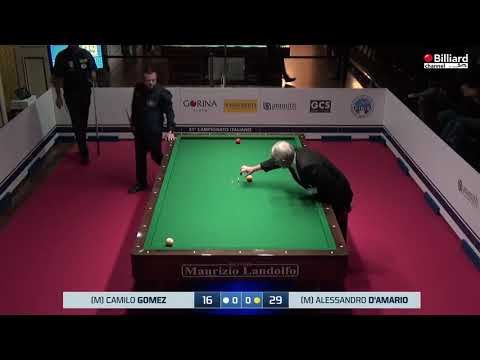 Gomez Camilo VS D'amario Alessandro - 21° Campionato Italiano Sanremo