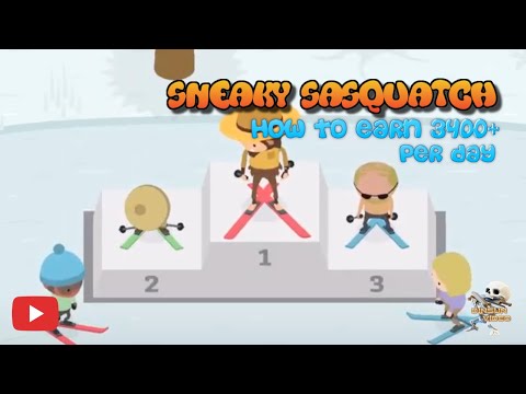 Sneaky Sasquatch Info - Earn 3400+ per day for new account without store (no warp to multi places)