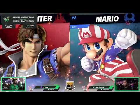 Game Lab Smash #94 T3 Dom (Richter) Vs Tiny Toasters (Mario)