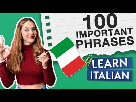 100 MOST IMPORTANT PHRASES 🇮🇹 LEARN ITALIAN