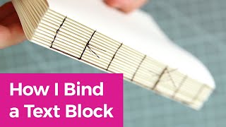 DIY Kettle Stitch Bookbinding Tutorial | Sea Lemon