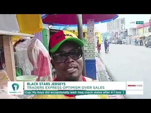 Black Stars Jersey Sales Boom Ahead of World Cup Opener vs Panama